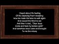 Victory In Jesus with  New Vision Worship