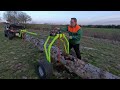 holzrücken baumstamm anhänger log hauler langholz teil 2