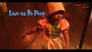 Lane as Bo Peep at the Magic Kingdom