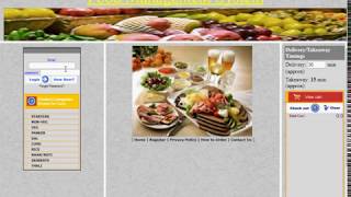 food menu management system Java