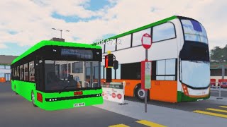 (流動綠色易爆棺材💩?) Roblox KMB 98 將軍澳工業邨 Tseung Kwan O Industrial Estate ↺ 牛頭角站 Ngau Tau Kok Station