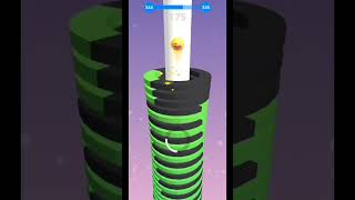 Stack ball satisfied game #games #youtubeshorts #satisfying #stackball