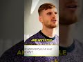 Timo Werner Reveals his Hardest Opponent 🤔😲#football #sports #soccer #shorts