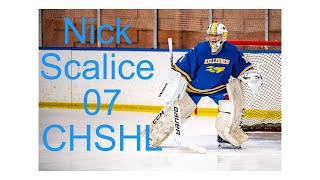 Nick Scalice 07 AA CHSHL Goalie