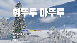 [은성 반주기] 휘뚜루마뚜루 - 하춘화.이호섭