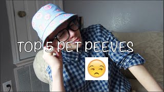 Top 5 Pet Peeves | Zach Clayton