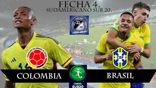 EN VIVO: COLOMBIA VS BRASIL, SUDAMERICANO SUB-20, 25/01/2023.