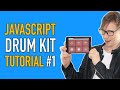 JavaScript Drum Kit Tutorial #1. Build a Drum Kit using JavaScript and Howler.js with Audio Sprites