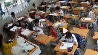 Teacher saves choking student with Heimlich maneuver