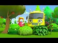 buster and cozy play with a giant paint cannon kids videos cozy coupe cartoons for kids