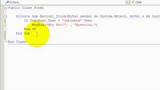 Basic Boolean Tutorial [vb 2008/.NET] [if state tutorial]