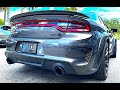 **BRAND NEW** HELLCAT WIDE BODY  Dodge Charger Borla Atak Exhaust installed + air intake