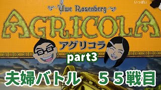 ボードゲーム百番勝負55戦目【アグリコラpart3】