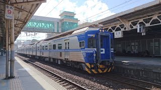 2025.01.13 台南車站 EMU600出站 (3734次)