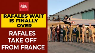 Rafale Jets Take Off From France, Likely To Make Stop In UAE| India's Rafale Power