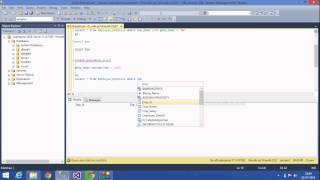 17.SQL Server Tutorial -Telugu (SP with Input Parameters)