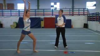 Gymnastics \u0026 Tumbling : How to Do a Round Off