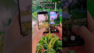 Samsung s23 ultra vs iPhone 14 pro max ⚡ zoom test ⚡ #shorts #s23ultra #iphone #samsungs23