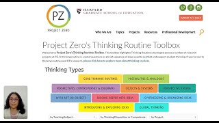 Project Zero's Thinking Routine Toolbox