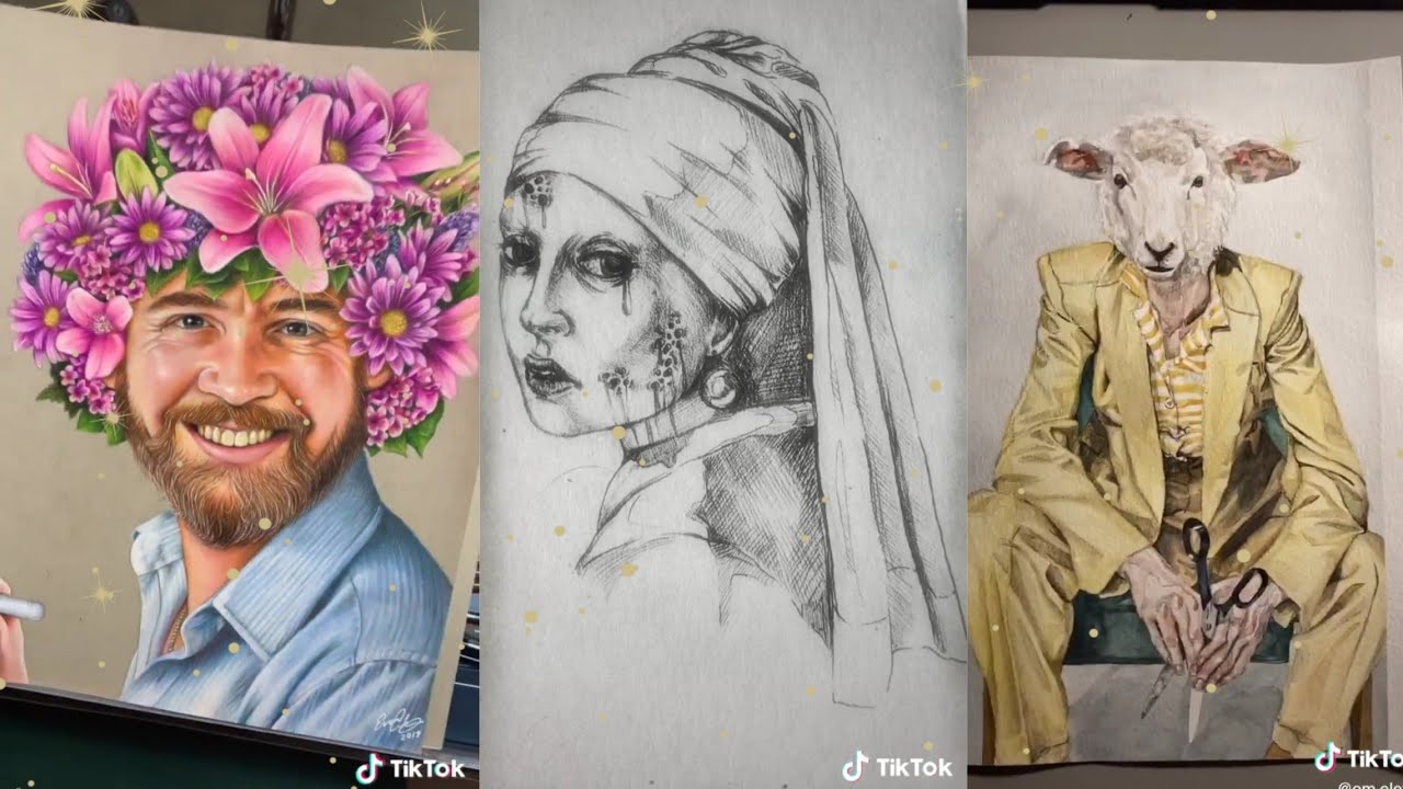 Art Compilation Tiktok Youtube