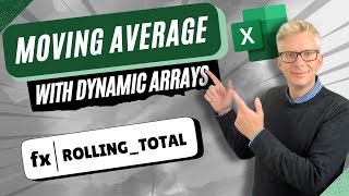 The BEST Way to Calculate Moving Averages in Excel with Dynamic Arrays