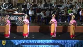 Dancing salutation for H.M. Queen Sirikit