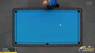 10-BALL ▸ J. SCHMIDT vs D. APPLETON ▸ 2022 Predator World 10 Ball Championship