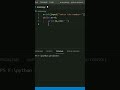prints a countdown from n to zero using python🐍🐍#shots #programming #python