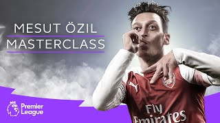 Mesut Ozil MASTERCLASS for Arsenal vs Leicester | Premier League