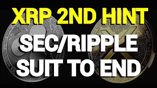 XRP: SEC DROPS HINT #2 THAT SEC/RIPPLE APPEAL IS NEARING FINAL RESOLUTION IN LESS THAN A WEEK