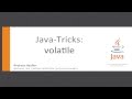Java #1 - volatile Keyword