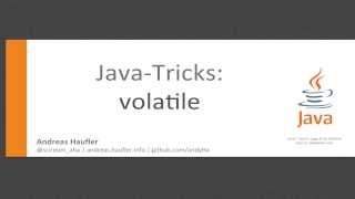 Java #1 - volatile Keyword