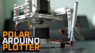 Polar Plotter on Arduino and MakerBeams