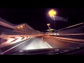 osaka expressway night drive【3x】夜の阪神高速 14号 1号 11号 松原線 環状線 池田線 3倍速