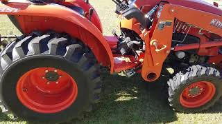 FIXED--- Kubota L3901 Will Not Do A Parked Regen