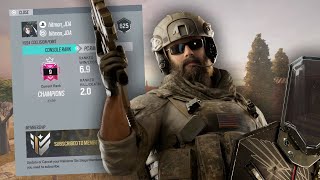 GETTING CHAMPION FIRST DAY OF THE NEW SEASON - Rainbow Six Siege Console Collision Point