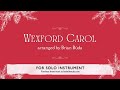 Wexford Carol (Instrument solo) (Sheet Music)