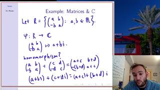 Modern Algebra: Week 9 (Maximal Ideals)