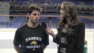 Nathan Gerbe Interview - Buffalo Sabres