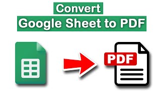 How to Convert Google Sheets to PDF in 2023