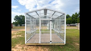 10x12x7 Deluxe Style Greenhouse DSGR 8033 1012 300424