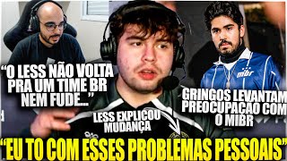 SACY FALA QUE LESS NÃO DEVE VOLTAR PARA O BRASIL NEM TÃO CEDO APÓS PERFORMANCE DELE NA VITALITY e +