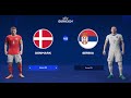 FC 24 - DENMARK vs SERBIA - UEFA EURO CUP 2024 - GROUP C - Full Match - PS5 [ 4K ]