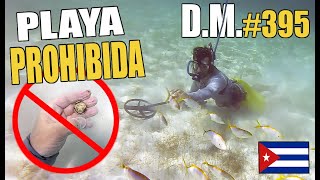 Encontramos MUCHO ORO en las playas de CAYO COCO (restringidas a cubanos) - Detección Metálica 395