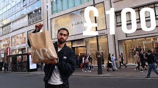 £100 ZARA Style Challenge | Men's Haul \u0026 Try On (Honest Review)