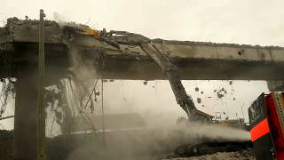 Demolishing of Highway