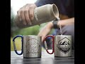 GELAS CARABINER DHAULAGIRI CM 304 CANGKIR MUG GELAS CAMPING KARABINER DHAULAGIRI PORTABLE OUTDOOR