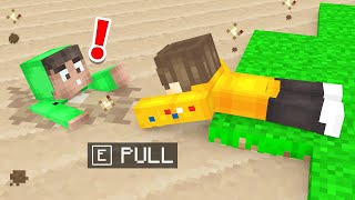 SAVING Jelly From Quicksand In Minecraft!
