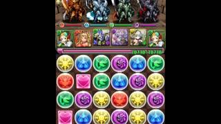 パズドラ【勇者降臨ノーコン】玄武の化身・メイメイ12.25倍PT