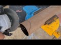 easy trick to cut 90° degree angle round pipe . the welder never told before diy tricks